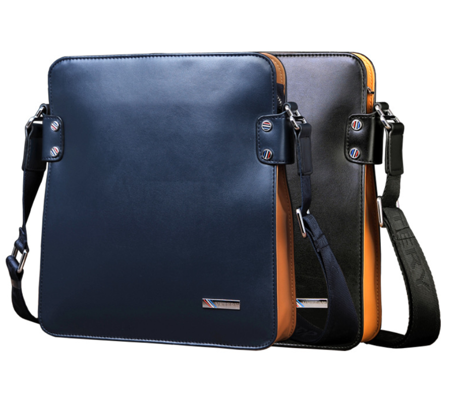 Shoulder Bag and Crossbody Bag - Black/Yellow & Blue/Yellow
