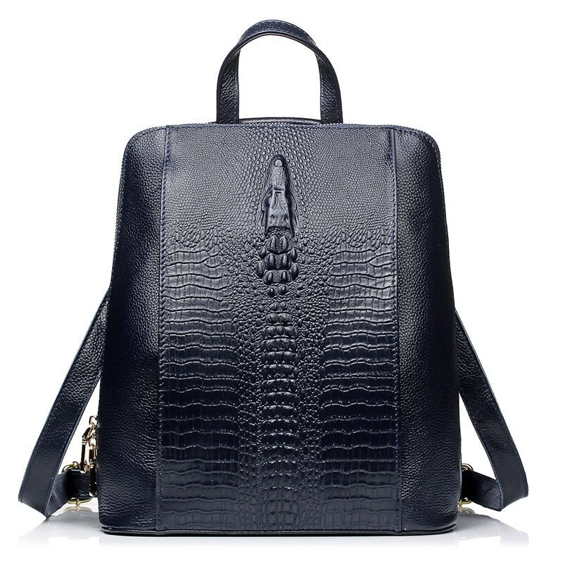 Korean Style Solid Color College Backpack