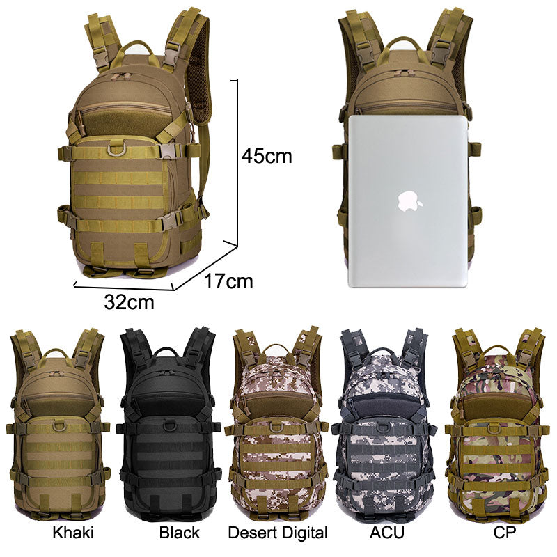 Tactical Vest Backpack, Large Waterproof Hiking Bag