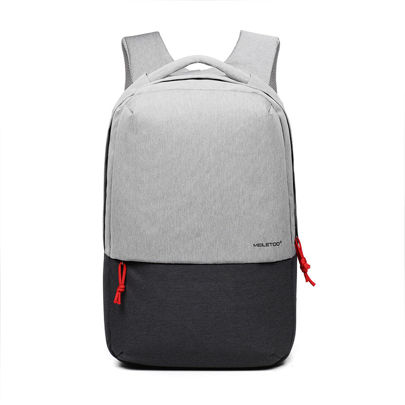 Custom Multi-Functional Color Block Backpack for Laptops