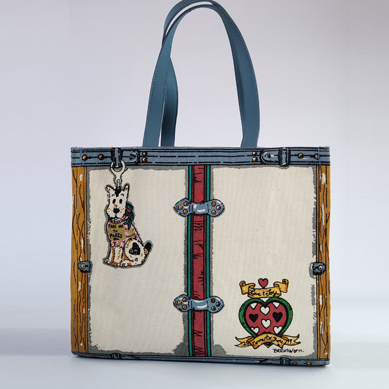 Fashionable Women’s Full Color Canvas Shoulder Bag